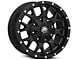 Mayhem Wheels Warrior Matte Black 6-Lug Wheel; 17x9; -12mm Offset (99-06 Silverado 1500)