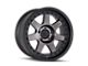 Mayhem Wheels Prodigy Matte Black with Dark Tint 6-Lug Wheel; 17x9; -6mm Offset (19-24 Sierra 1500)