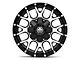 Mayhem Wheels Warrior Black Machined 6-Lug Wheel; 17x9; -12mm Offset (07-13 Sierra 1500)