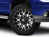 Mayhem Wheels Warrior Black Machined 6-Lug Wheel; 20x9; 18mm Offset (07-13 Sierra 1500)