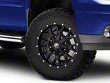 Mayhem Wheels Warrior Matte Black 6-Lug Wheel; 17x9; 18mm Offset (07-13 Sierra 1500)