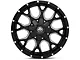 Mayhem Wheels Warrior Black Milled 6-Lug Wheel; 20x9; 18mm Offset (07-13 Silverado 1500)