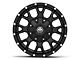 Mayhem Wheels Warrior Matte Black 5-Lug Wheel; 17x9; -12mm Offset (09-18 RAM 1500)