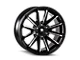 Mayhem Wheels Crossfire Gloss Black Milled 6-Lug Wheel; 20x9.5; 18mm Offset (14-18 Silverado 1500)
