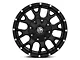 Mayhem Wheels Warrior Matte Black 6-Lug Wheel; 18x9; 18mm Offset (14-18 Silverado 1500)