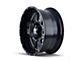 Mayhem Wheels Monstir Gloss Black Milled 6-Lug Wheel; 20x9; 0mm Offset (21-24 F-150)