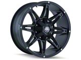 Mayhem Wheels Rampage Matte Black 6-Lug Wheel; 18x9; 18mm Offset (21-25 F-150)