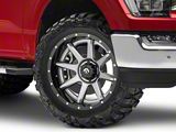 Mayhem Wheels Rampage Matte Black 6-Lug Wheel; 20x10; -25mm Offset (21-26 F-150)