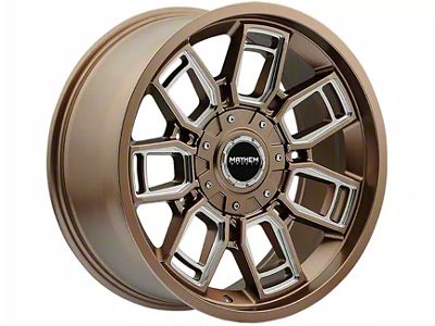 Mayhem Wheels Ordinance Matte Bronze Milled 5-Lug Wheel; 20x9; 0mm Offset (94-01 RAM 1500)