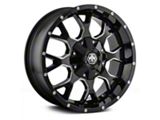 Mayhem Wheels Warrior Black Milled 5-Lug Wheel; 20x9; 0mm Offset (94-01 RAM 1500)