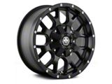 Mayhem Wheels Warrior Matte Black 5-Lug Wheel; 17x9; 18mm Offset (94-01 RAM 1500)