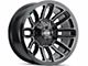 Mayhem Wheels Decoy Gloss Black Milled 6-Lug Wheel; 20x9; 11mm Offset (99-06 Sierra 1500)
