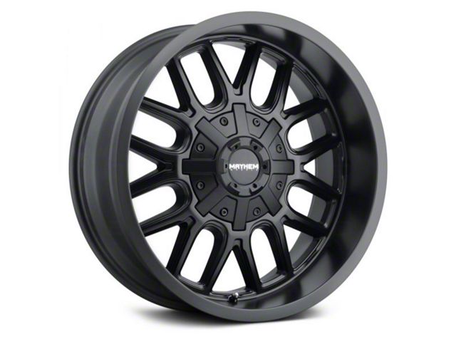 Mayhem Wheels Cogent Matte Black 6-Lug Wheel; 20x10; -24mm Offset (99-06 Silverado 1500)