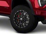 Mayhem Wheels Warrior Matte Black 6-Lug Wheel; 17x9; -12mm Offset (23-26 Canyon)
