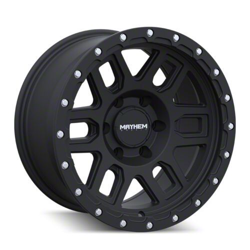 Mayhem Wheels F-150 Delta Matte Black 6-Lug Wheel; 20x9; 0mm Offset ...