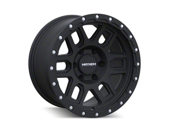 Mayhem Wheels F-150 Delta Matte Black 6-Lug Wheel; 20x9; 0mm Offset ...