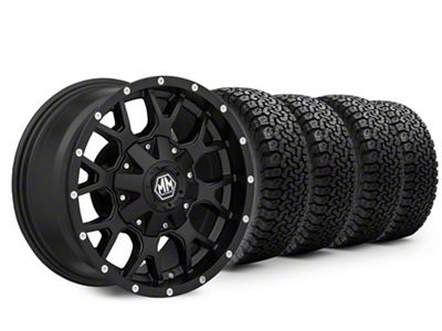 17x9 Mayhem Warrior Wheel & 33in BF Goodrich All-Terrain T/A KO Tire Package (15-20 F-150)