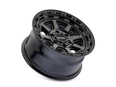 Mayhem Wheels Ridgeline Satin Black 6-Lug Wheel; 17x8.5; -6mm Offset (21-25 F-150)
