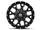 Mayhem Wheels Warrior Black Milled 6-Lug Wheel; 18x9; -12mm Offset (15-20 F-150)