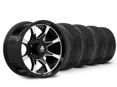 17x9 Mammoth Modus & 33in Milestar All-Terrain Patagonia AT/R Tire Package (15-20 F-150)