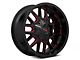 Mayhem Wheels Cogent Black with Prism Red 6-Lug Wheel; 20x9; 18mm Offset (19-24 RAM 1500)