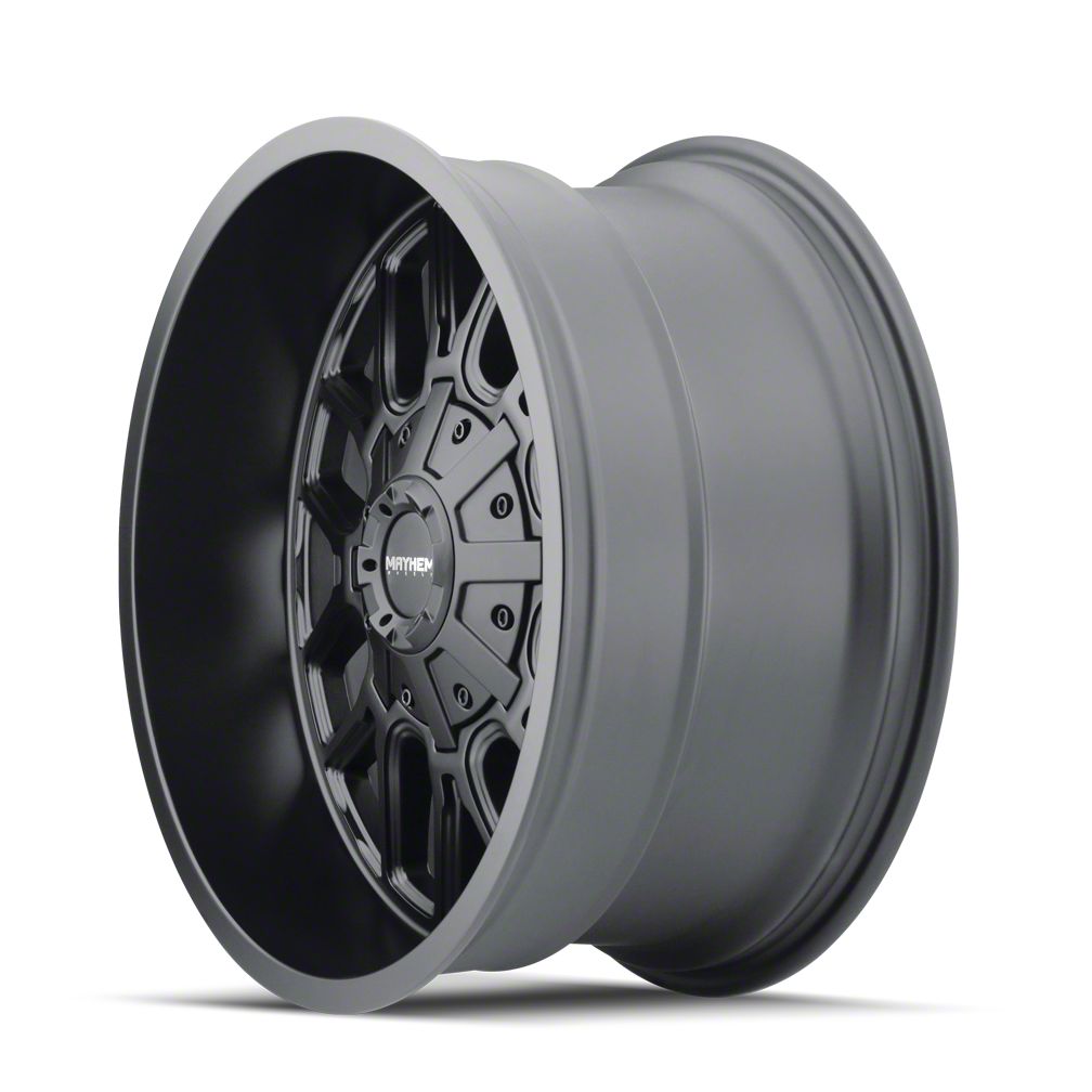 Mayhem Wheels RAM 1500 Cogent Matte Black 8Lug Wheel; 20x9; 18mm