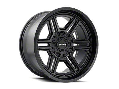 Mayhem Wheels Hermosa Matte Black 5-Lug Wheel; 20x9; 18mm Offset (02-08 RAM 1500, Excluding Mega Cab)