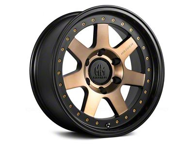 Mayhem Wheels Prodigy Matte Black with Bronze Tint 6-Lug Wheel; 20x9; 0mm Offset (19-24 RAM 1500)