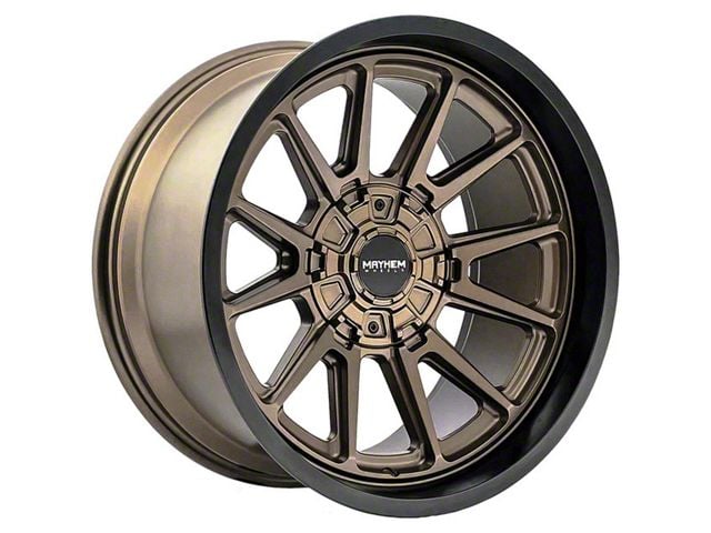 Mayhem Wheels Intrepid Matte Bronze 8-Lug Wheel; 18x9; -12mm Offset (19-24 RAM 2500)