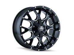Mayhem Wheels Warrior Gloss Black Milled 8-Lug Wheel; 18x9; 18mm Offset (19-26 RAM 2500)