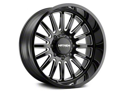 Mayhem Wheels Utopia Gloss Black Milled 6-Lug Wheel; 20x10; -19mm Offset (19-23 Ranger)