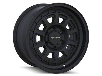 Mayhem Wheels Voyager Matte Black 6-Lug Wheel; 17x8.5; 0mm Offset (19-25 Sierra 1500)
