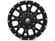 Mayhem Wheels Warrior Matte Black 6-Lug Wheel; 17x9; -12mm Offset (14-18 Sierra 1500)