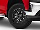 Mayhem Wheels Combat Gloss Black Milled 6-Lug Wheel; 17x9; 18mm Offset (19-24 Silverado 1500)
