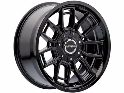 Mayhem Wheels Ordinance Gloss Black 6-Lug Wheel; 20x9; 0mm Offset (19-25 Silverado 1500)
