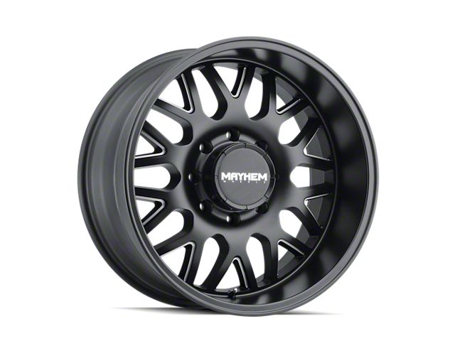 Mayhem Wheels Tripwire Gloss Black Milled 6-Lug Wheel; 20x10; -26mm Offset (19-24 Silverado 1500)