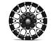 Mayhem Wheels Warrior Black Machined 6-Lug Wheel; 17x9; -12mm Offset (19-24 Silverado 1500)