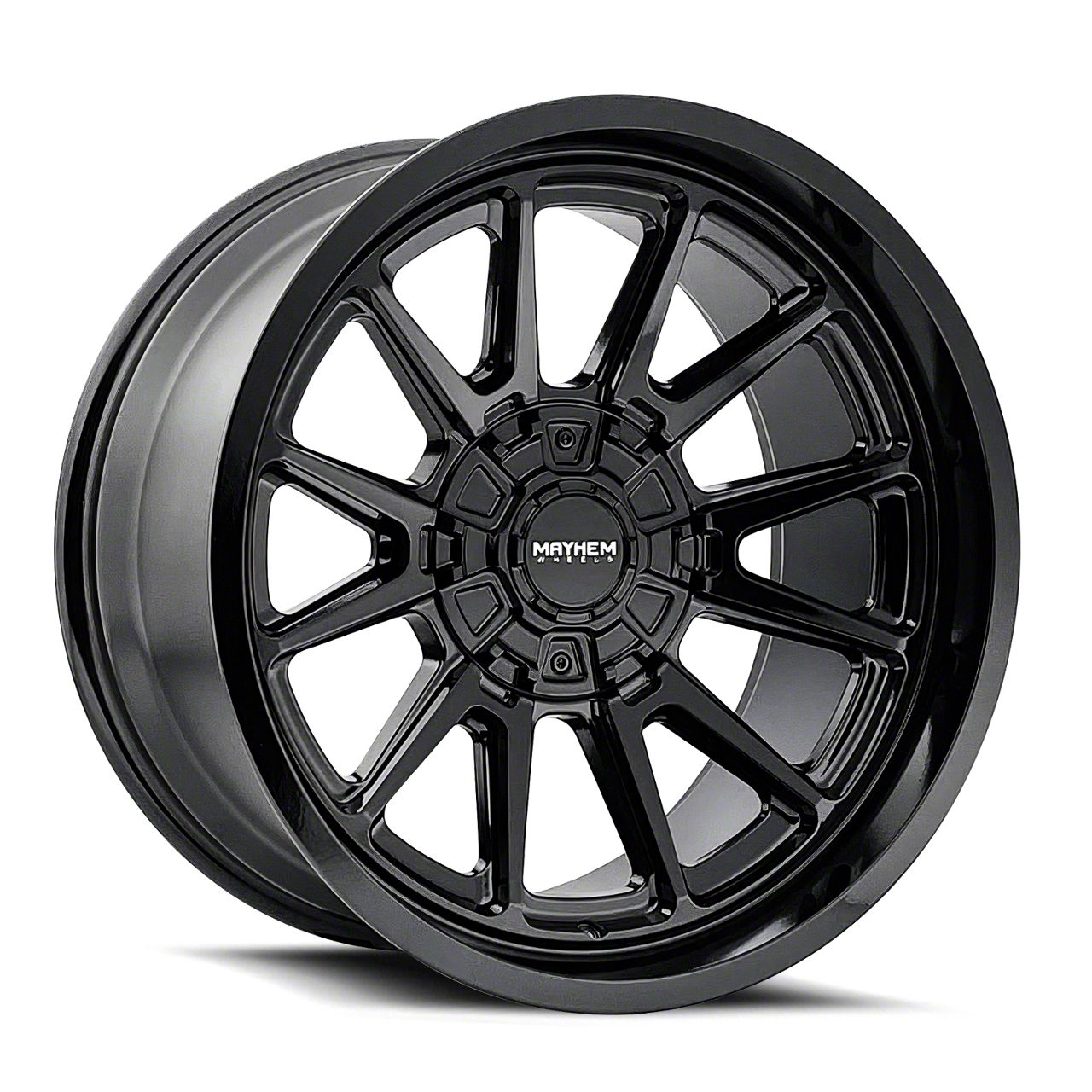 Mayhem Wheels Silverado 2500 Intrepid Gloss Black 8-Lug Wheel
