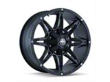 Mayhem Wheels Rampage Matte Black 6-Lug Wheel; 18x9; 18mm Offset (21-25 Tahoe)