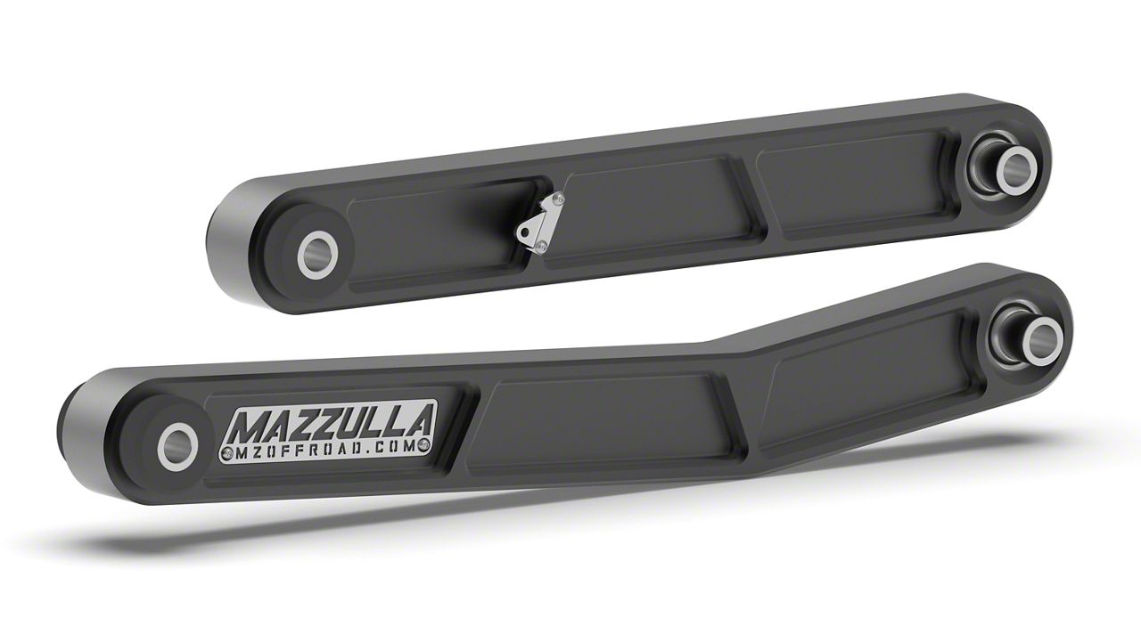 Mazzulla Offroad RAM 1500 Billet Rear Trailing Arms; Silver MZS-D8