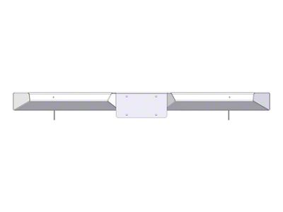 Mazzulla Offroad Rear Plate Bumper; Raw (01-10 Sierra 2500 HD)