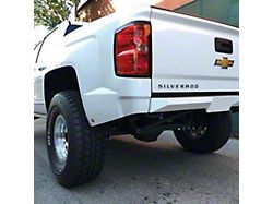 Mazzulla Offroad Rear Plate Bumper; Raw (14-18 Silverado 1500)