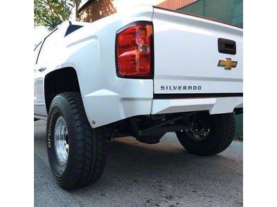 Mazzulla Offroad Rear Plate Bumper; Raw (14-18 Silverado 1500)