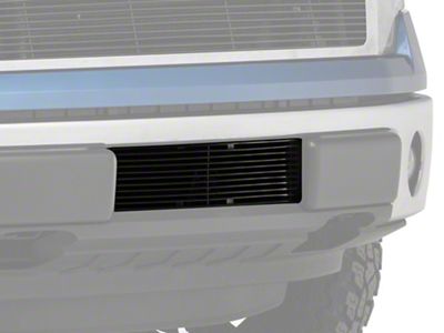 RedRock Lower Bumper Grille Insert; Black (09-14 F-150, Excluding Raptor, Harley Davidson & 2011 Limited)