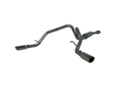 MBRP Armor Lite Dual Exhaust System with Polished Tips; Side Exit (03-06 4.8L Silverado 1500)