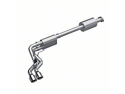 MBRP Armor Lite Dual Exhaust System with Polished Tips; Middle Side Exit; Street Version (21-26 2.7L EcoBoost F-150 w/o Power Running Boards)