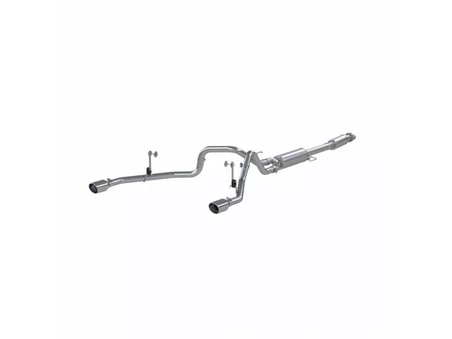 MBRP Armor Lite Dual Exhaust System; Rear Exit (21-24 2.7L EcoBoost F-150)