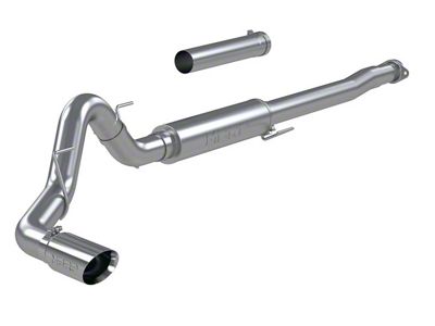 MBRP Armor Lite Single Exhaust System; Race Version; Side Exit (21-24 2.7L EcoBoost F-150)