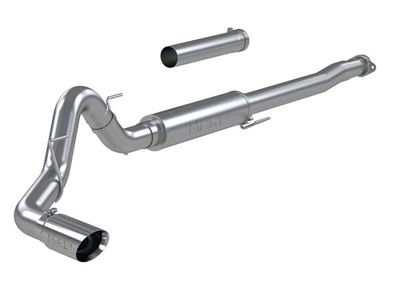 MBRP Armor Pro Single Exhaust System; Race Version; Side Exit (21-24 2.7L EcoBoost F-150)