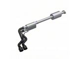 MBRP Armor BLK Dual Exhaust System; Middle Side Exit; Street Version (21-25 3.5L EcoBoost F-150, Excluding Raptor & Tremor)